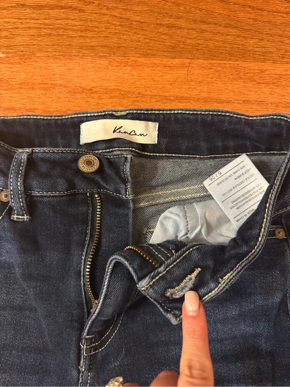 KanCan Dark Indigo High-Rise Jeans